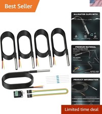 5 Pack Waterproof DS18B20 Temperature Sensor ...