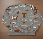 Girls Youth Gameday Couture  Heather Gray Texas Longhorns Always On Repeat — photo 1