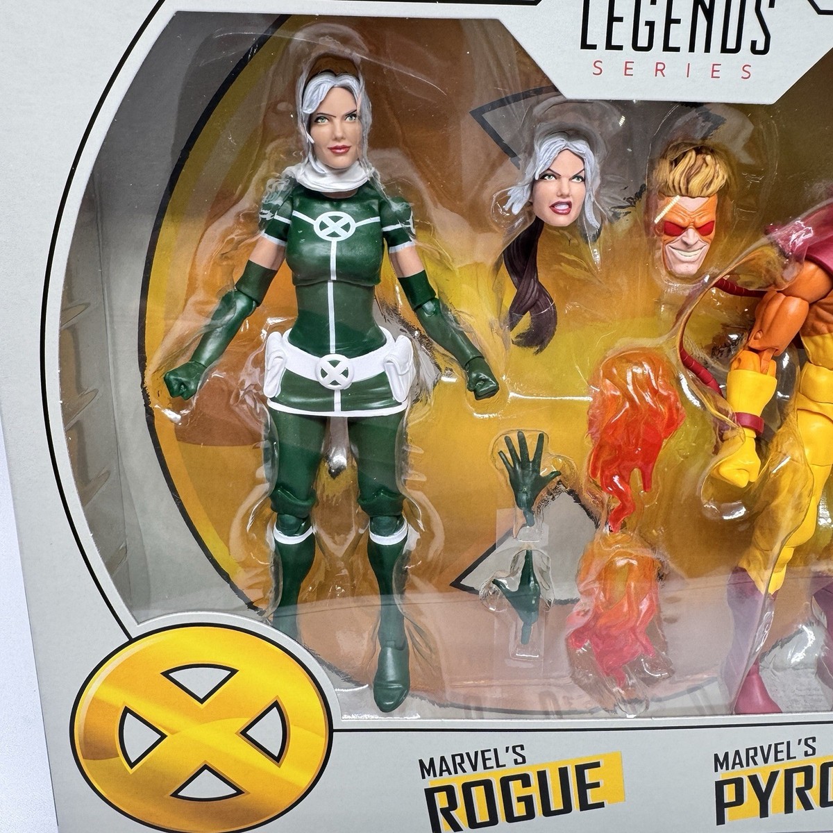 Hasbro Marvel Legends Series Marvel's Rogue and Pyro 6