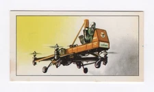 Modern Transport Trade Card 1966. Curtiss-Wright Flying Jeep USA