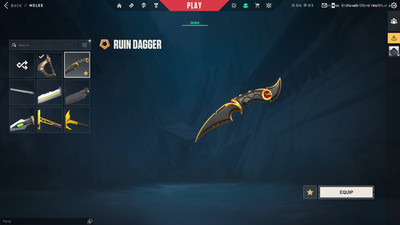 OG Ruin Dagger Valorant Account