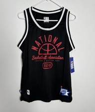 NBA National Basketball Association Established 1946 MulticolorJersey Size L NEW