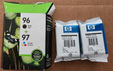 HP 96 97 Black  Tri Color Ink Cartridges C9353FN OEM Inner Sealed Date 12-2018