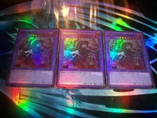 3x Granguignol the Dusk Dragon 1st Edition Ultra Rare CH01-EN050 Yu-Gi-Oh!