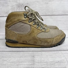 Danner Womens Jag Wool Tuffet Hiking Boots Size 7.5 Beige Brown FLAW