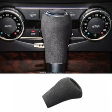 Inner Central Console For Benz E~Class Gear Shift Knob Cover Black Suede 09~12