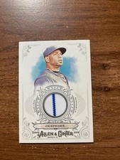 2018 Topps Allen & Ginter Full-Size Relics B Yoenis Cespedes #FSRB-YC