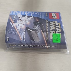 LEGO Star Wars 4484 Mini X-wing Fighter & TIE Advanced 76pcs Blister Pack