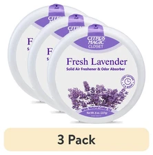 (3 pack)  Odor Absorbing Solid Air Freshener, Fresh Lavender, 8-Ounce