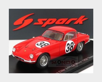 1:43 Spark Lotus Elite Coventry Climax #38 Le Mans 1959 Vidilles Malle S8200 Mod