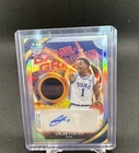 2026 Bowman Best U Basketball  CALEB FOSTER  Game Graphs RPA Auto Patch Duke