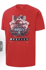 NWT Nike Washington Mystics TShirt Mens Sz XXL Red City WNBA Basketball $45