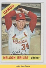 1966 Topps Nelson Briles #243 READ 0l4h