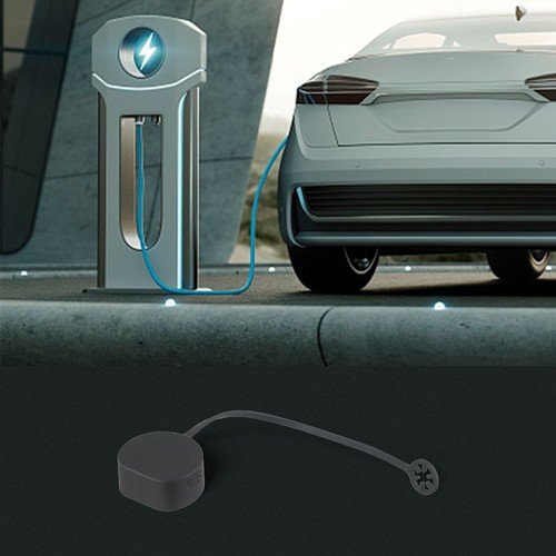 Type 2 Electric Vehicle Charger Port Cover with Elegant Design Feature - Picture 12 of 12
