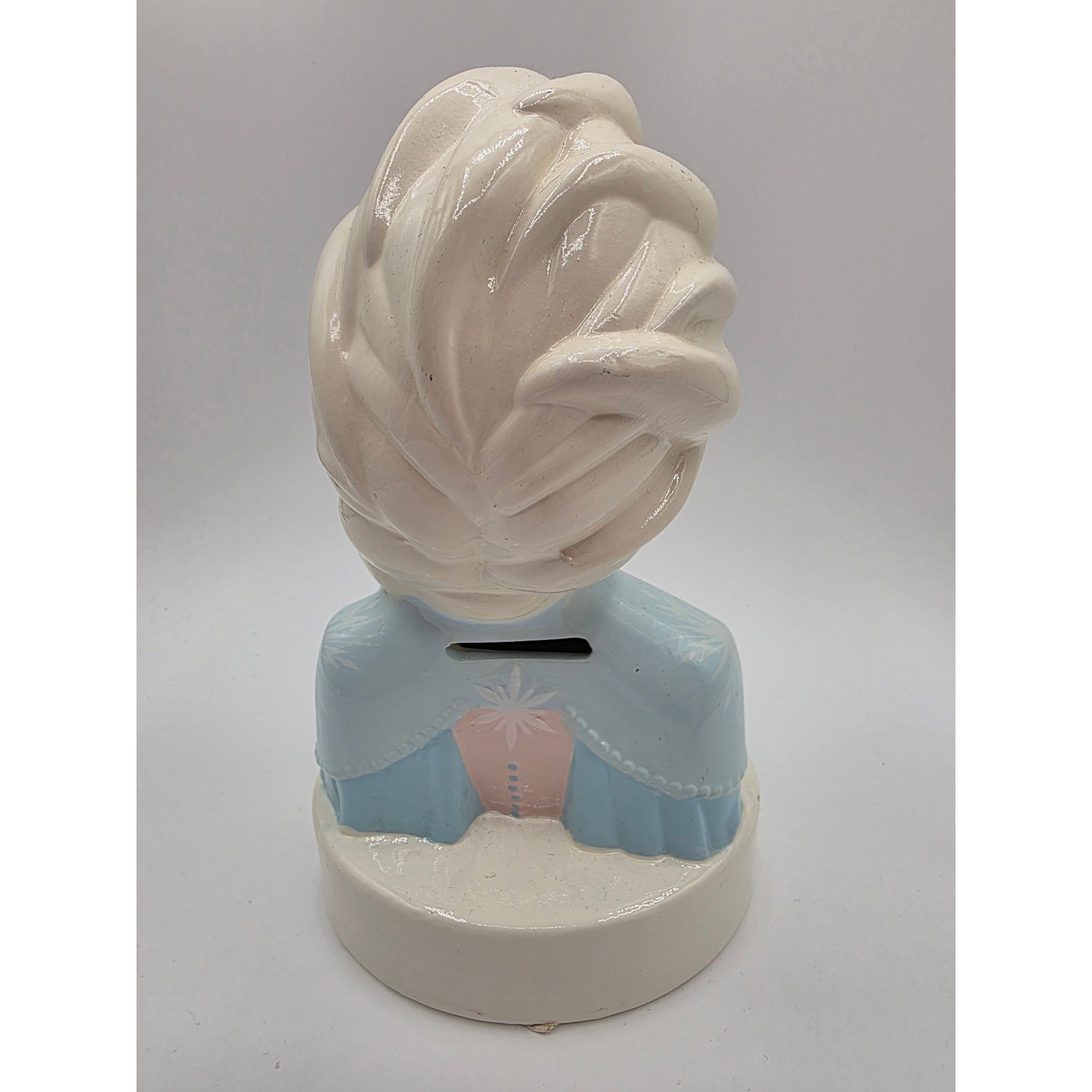Disney Frozen Elsa Fearless Bust Coin Bank Piggy Bank Kids Collectible / BB