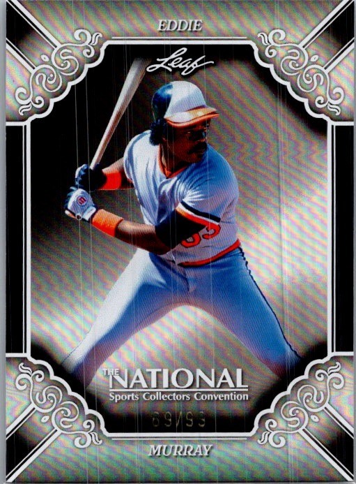 Eddie Murray 2026 Leaf National NSCC Exclusive Silver /99