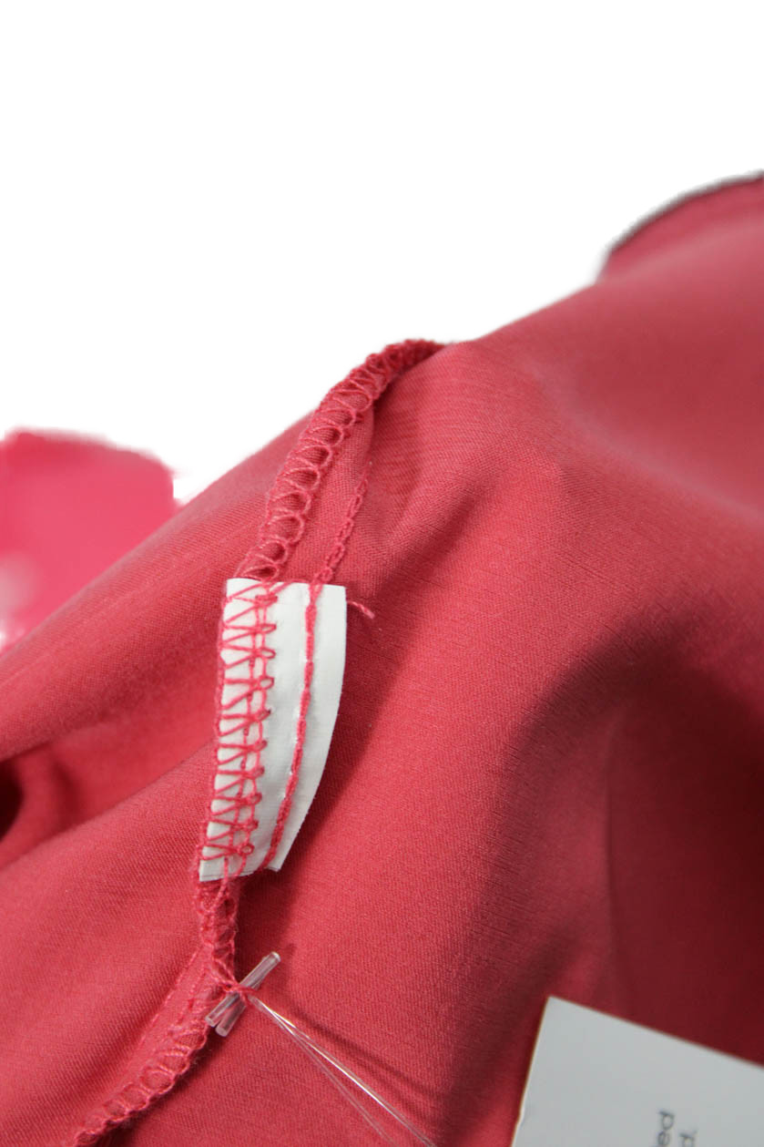 Zara Basic Womens Satin Collared Button-Up Blouse… - image 4