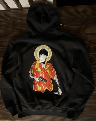 Benny The Butcher 38 Spesh Stabbed And Shot Embroidered Scarface Hoodie Griselda