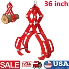4 Claw Grapple 36in Opening Timbers Log Lifting Logging Tongs Grabber Duty