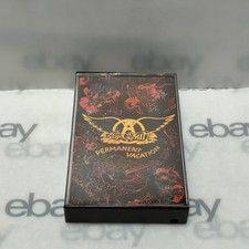 Aerosmith Permanent Vacation Cassette Tape 1987 Geffen M5G 24162 Test Working