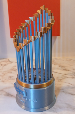 LOS ANGELES DODGERS 2024 OR 2020 WORLD SERIES CHAMPIONSHIP TROPHY