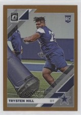 2019 Panini Donruss Optic Rookies Bronze Prizm Trysten Hill #127 07rd
