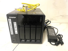 QNAP TS 419P 4 Bay Turbo NAS 1 2TB Seagate Constellation ES HDD PSU Tested