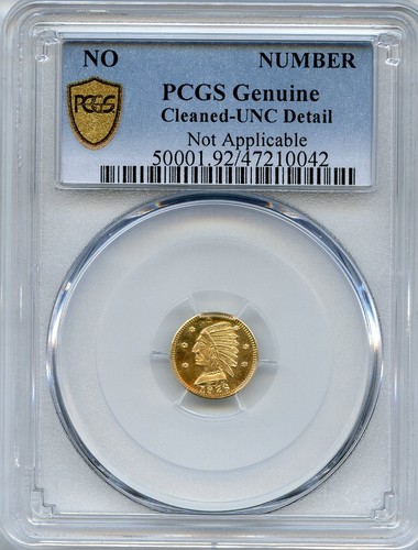 1926 $1 British Columbia, California Fractional Gold / PCGS Greene-520 / POP 1!