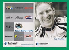 CYCLING cycling card ERIC BERTHOU team BARLOWORLD
