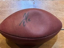 UNKNOWN SIGNED OAKLAND RAIDERS GAME USED WILSON PRO FOOTBALL (FROM EQUIP MANAGER