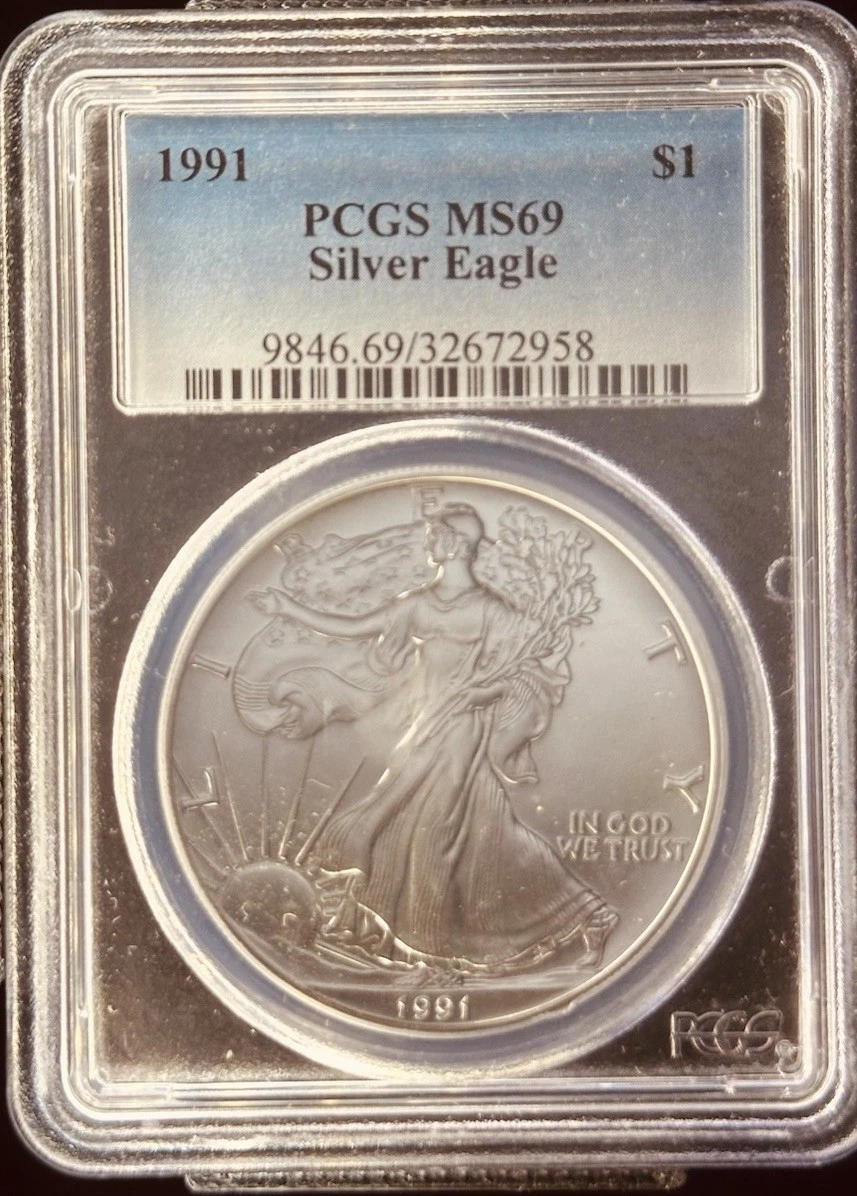 American Eagle 1991 Silver Bullion Coins for sale | eBay