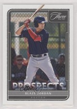 2022 Panini Three and Two Prospects 90/99 Blaze Jordan #P-38 0ve9