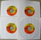 The BEATLES lot of four (4) each original 1964 Capitol pop rock 45's all ≥ VG+