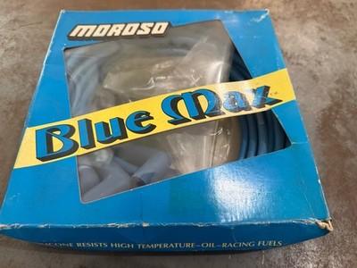 Moroso 72800 Spark Plug Wire Set Blue Max Solid Core 8mm Blue NEW INTERCHANGE