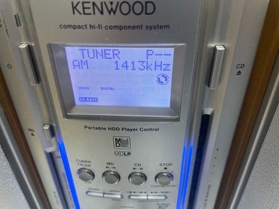 Kenwood RD-ESA5MD Mini Hi-Fi System CD MD FM AM Tested Serviced