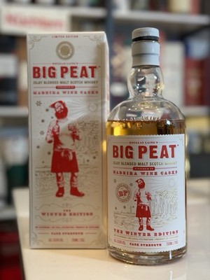 Anbruchflasche Big Peat  Winter Edition 2025 Madeira Cask Finish 53,6% CS