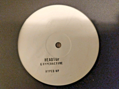 HEADTOP & Mc HYPERACTIVE - HYPED UP - 12'' VINYL - UK GARAGE