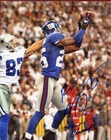 R W  McQuarters   Autographed 8x10 New York Giants Free Shipping   #2