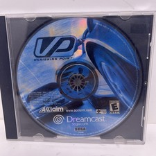 Vanishing Point Sega Dreamcast Video Game No Case Disc Only