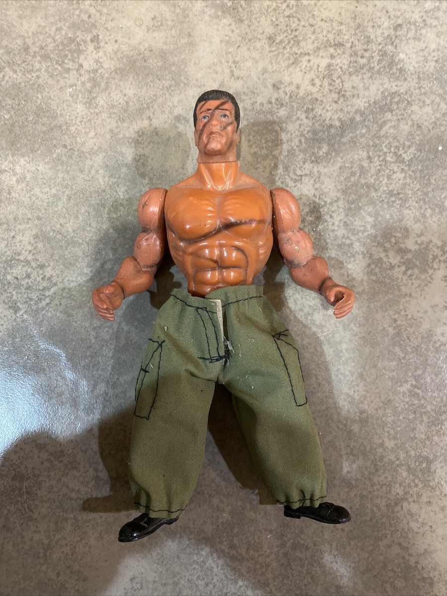 Arnold Schwarzenegger As Commando Vintage Action Figure 1985