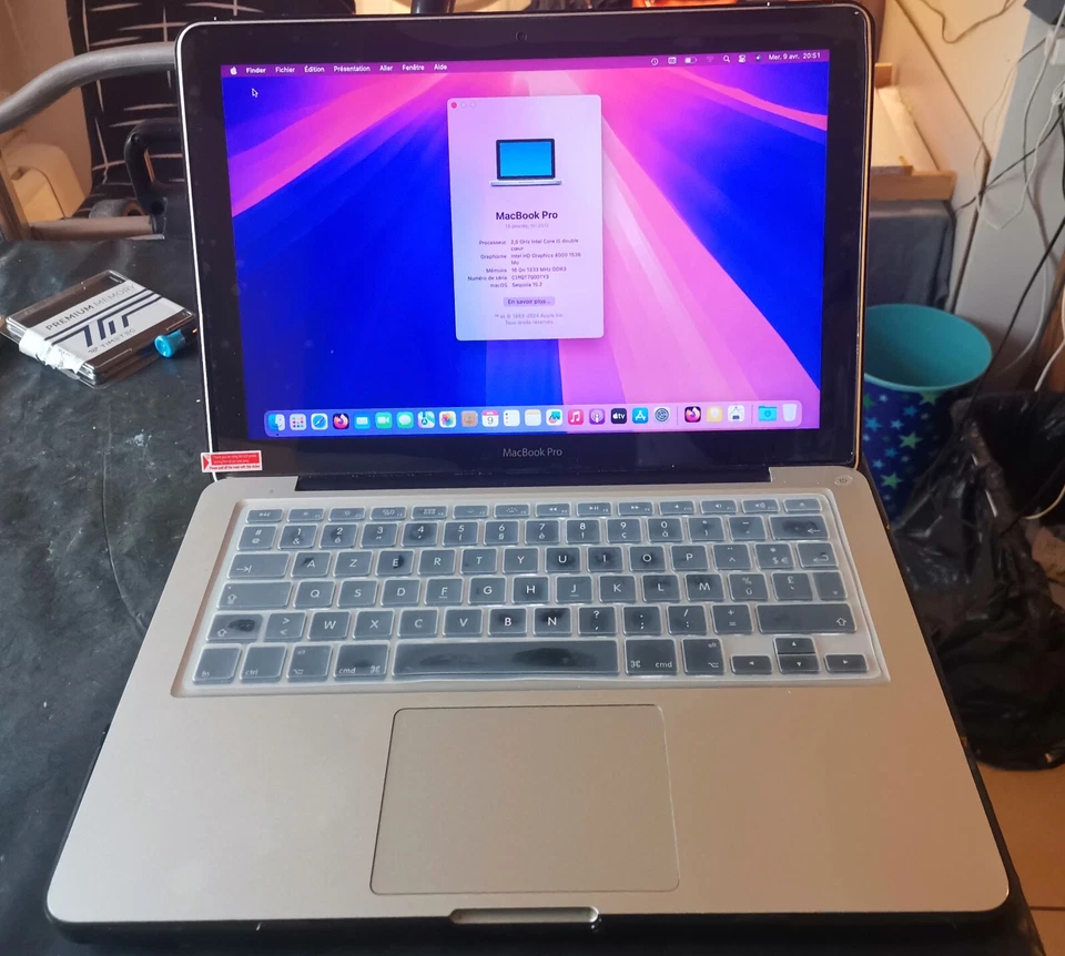 Apple MacBook Pro 13" 2012 · i5 · 16GB · 1TB, photo 1 sur 5