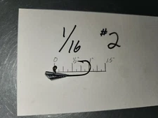 50 1/16oz Shad Dart Jigs Bronze Mustad Hooks #6  #4  #2  or #1  You Choose