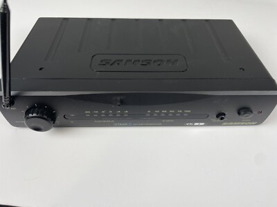 Samson SR5 STAGE5 VHF CH1 Wireless Microphone Receiver Only Untested