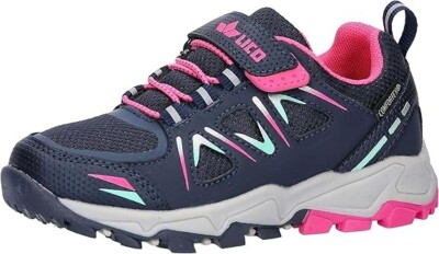 Lico Unisex Kinder Allen Vs Marine/Pink/Türkis (UK Kind 12/31 EU) Brandneu