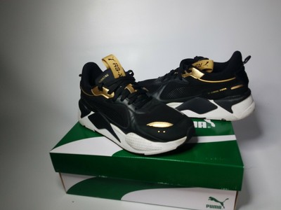 puma rs black and gold