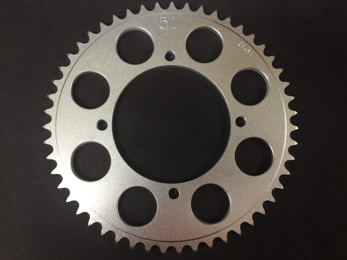 Kawasaki KX 80 Big Wheel 1987-94 Rear Sprocket 51 Tooth Aluminum