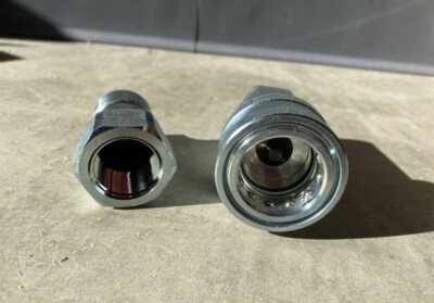 3/4'' Quick Disconnect Set 6601-12-12 & 6602-12-12 Coupling Coupler 3/4''14 FNPT