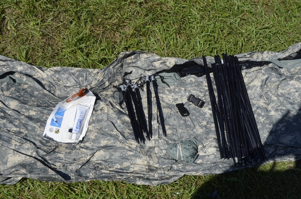 USGI US Army ACU AMÉLIORÉ ABRI DE COMBAT 1 homme tente ORC Industries