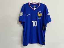 2024 France Euro Cup Home Authentic Player Issue Mbappe Shirt
