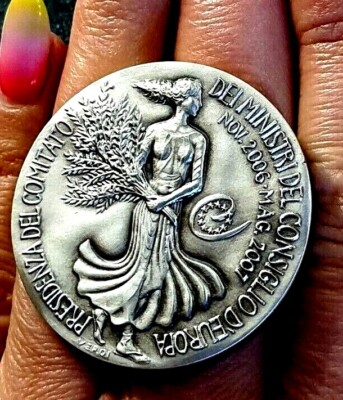 Splendid Veroi Marc Chagall Style 986 Silver Italian Art